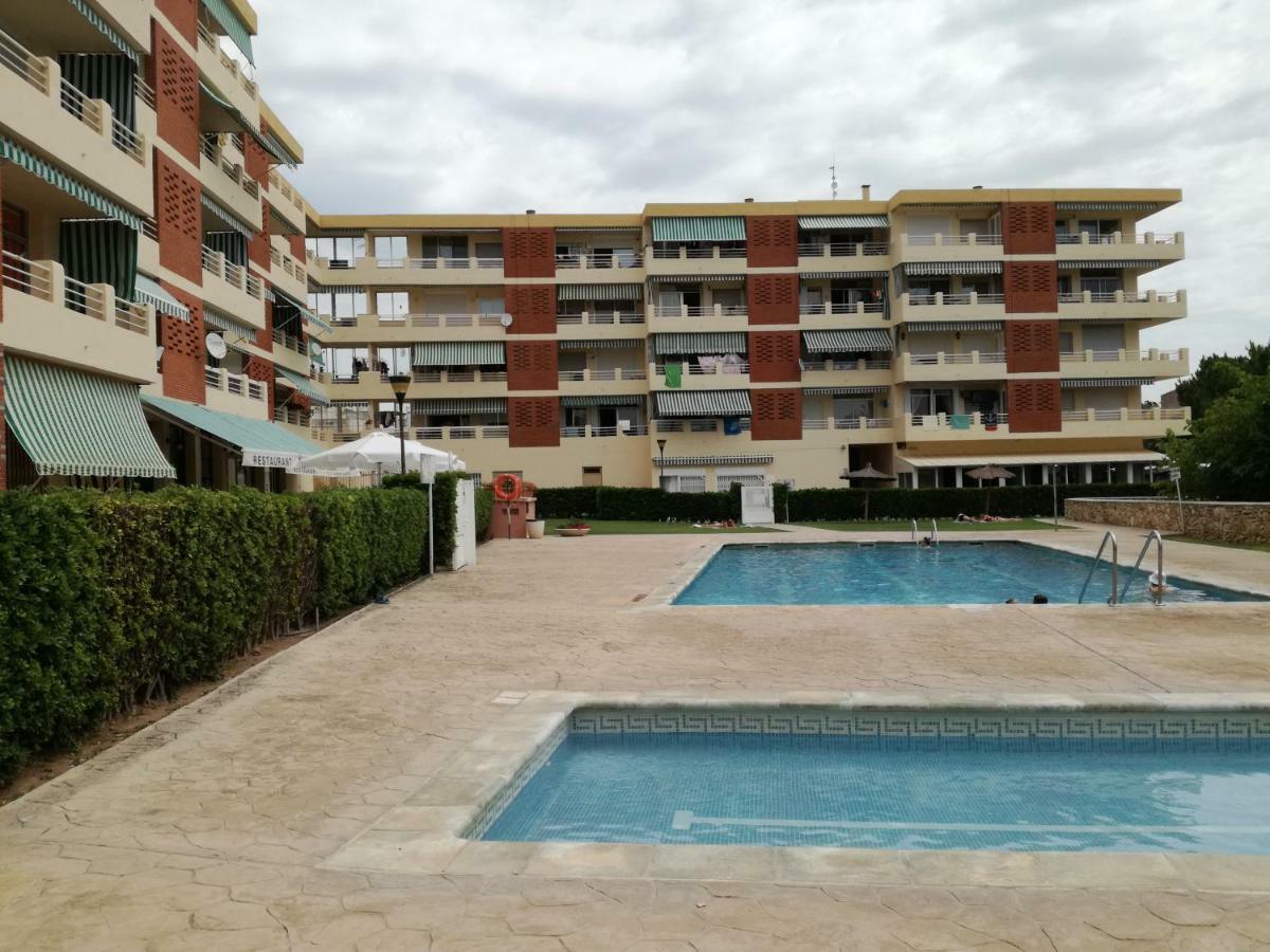 Atico Primer Linea De Mar Con Piscina En Ebrehogar Sant Carlos de la Ràpita 外观 照片